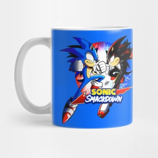 hedgehog smackdown Mug